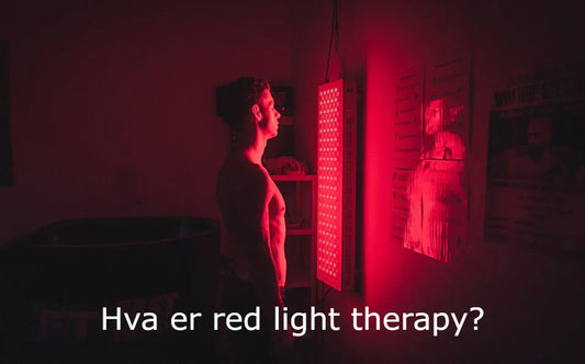 Mann tar red light therapy